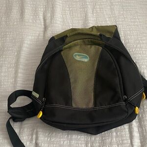Nike Black and Green Men's Backpack